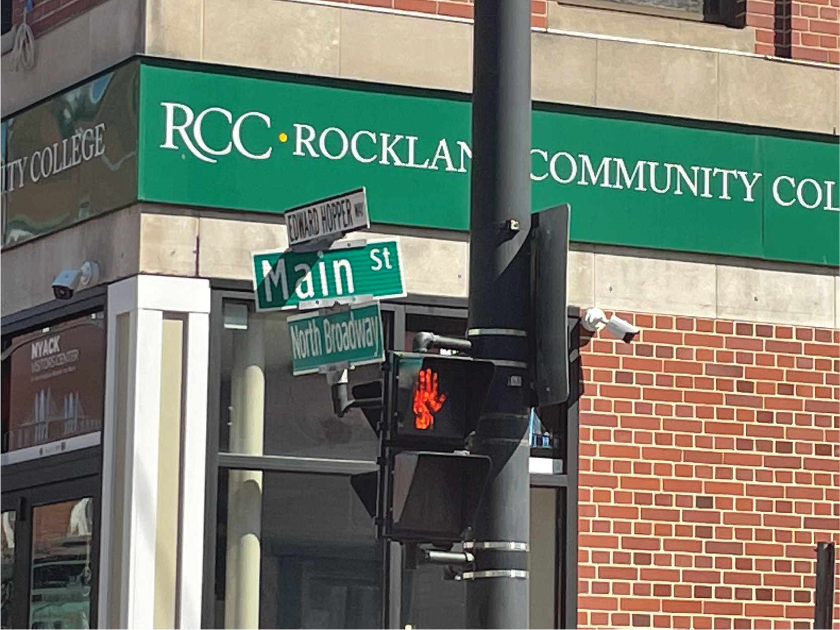 Nyack Main Street Sign